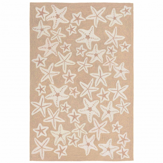 Capri Starfish Indoor/Outdoor Rug - Neutral