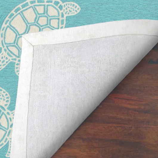 Capri Turtle Indoor/Outdoor Rug - Aqua