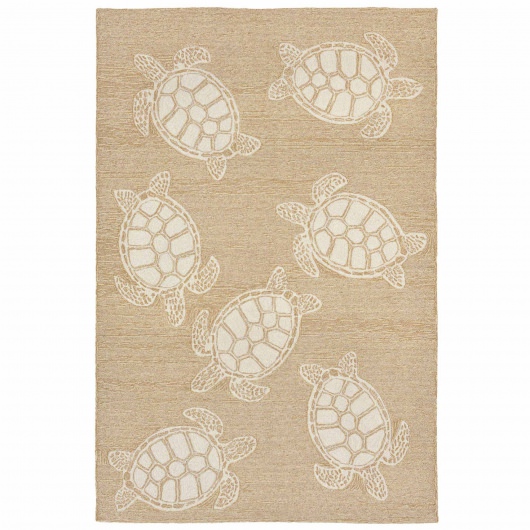 Capri Turtle Indoor/Outdoor Rug - Neutral