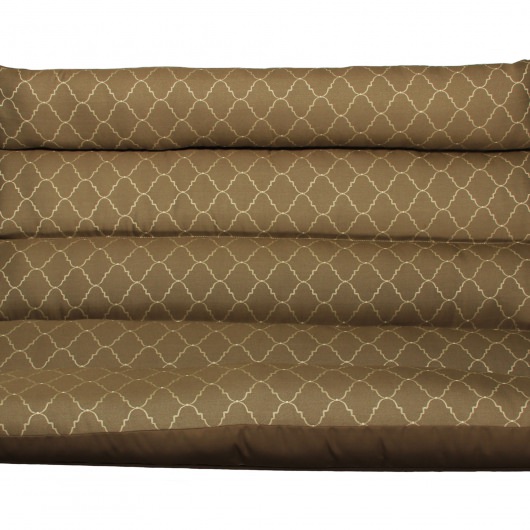 Deluxe Sunbrella Cushion Swing - Arch Cocoa