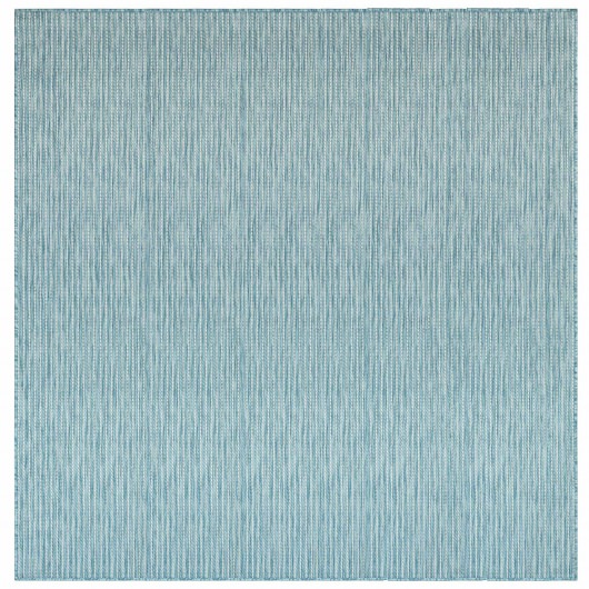 Carmel Texture Stripe Indoor/Outdoor Rug - Aqua