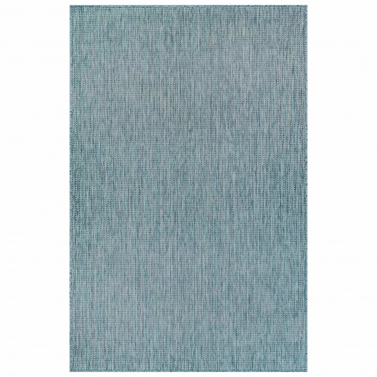 Carmel Texture Stripe Indoor/Outdoor Rug - Aqua