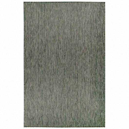Carmel Texture Stripe Green Indoor/Outdoor Rug