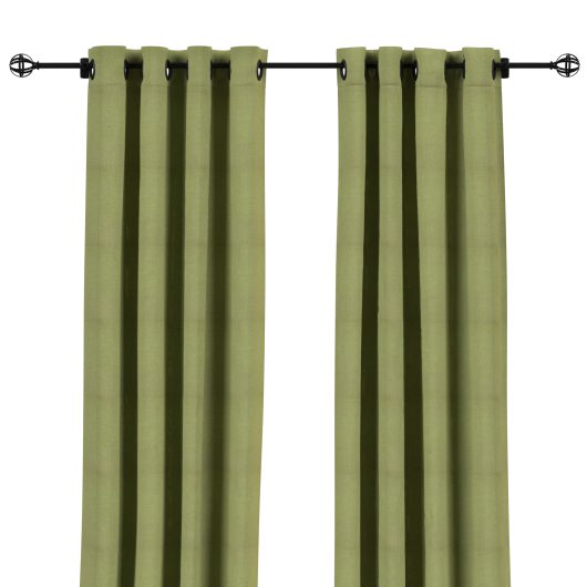 Sunbrella Cast Moss Outdoor Curtain