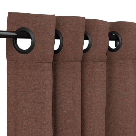 Sunbrella Cast Sable Outdoor Curtain