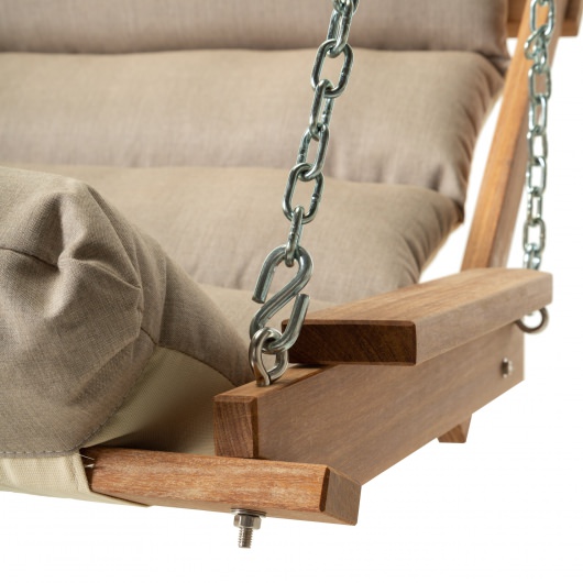 Deluxe Sunbrella Cushion Swing - Cast Ash