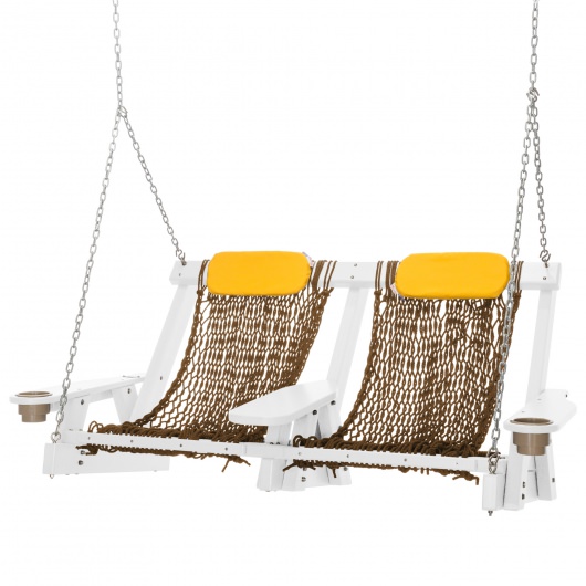 DURAWOOD® White Coastal DURACORD® Double Swing