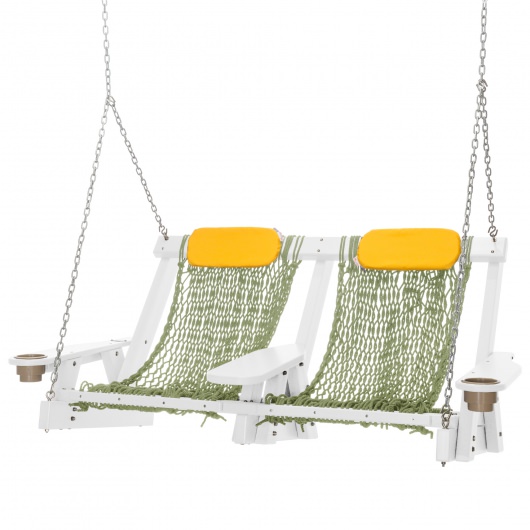 DURAWOOD® White Coastal DURACORD® Double Swing