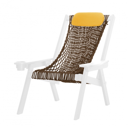 DURAWOOD® White Coastal DURACORD® Rope Chair
