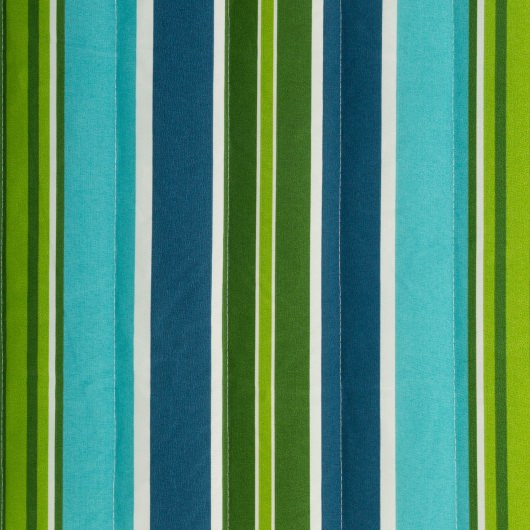 Single 36'' Quilted Fabric Hammock with Patented KD Space Saving Hammock Stand and Pillow Combo - Blue and Green Stripe