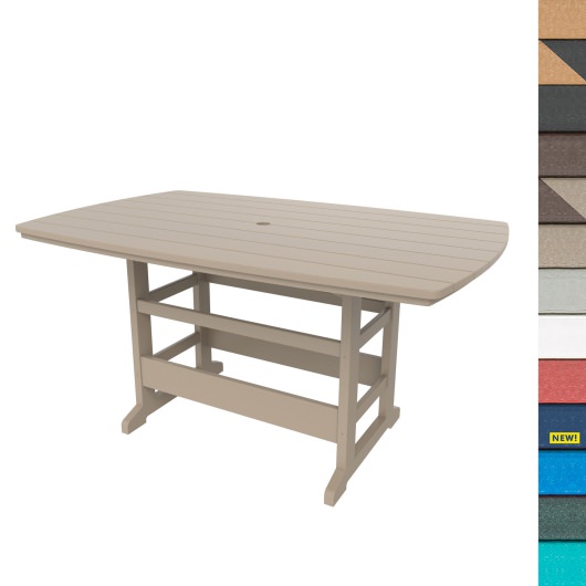 Counter Height Table 46 in x 72 in