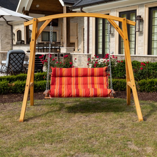 Deluxe Sunbrella Cushion Swing - Expand Tamale
