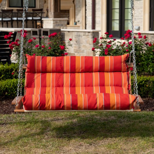 Deluxe Sunbrella Cushion Swing - Expand Tamale