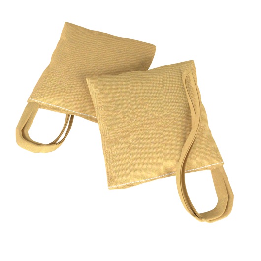 Sunbrella Canvas Brass Outdoor Curtain with Grommets