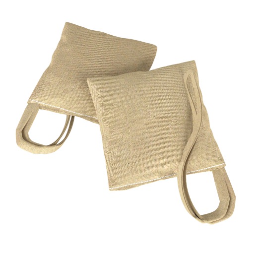 Sunbrella Canvas Heather Beige Outdoor Curtain with Grommets