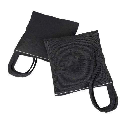 Sunbrella Canvas Raven Black Outdoor Curtain with Grommets