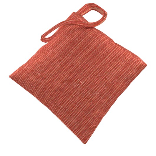 Sunbrella Dupione Papaya Outdoor Curtain with Grommets