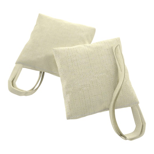 Sunbrella Linen Canvas Outdoor Curtain with Grommets