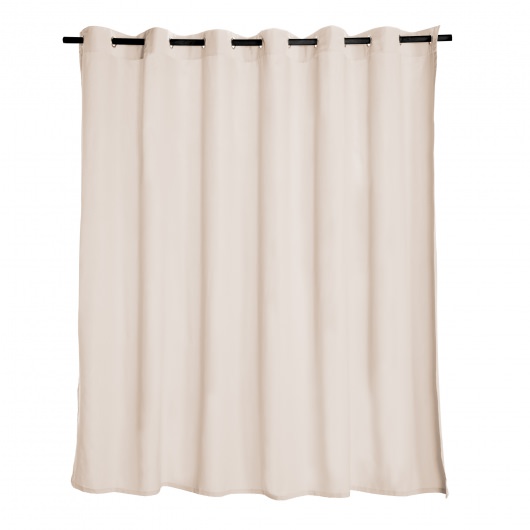 Crema Extra Wide Outdoor Curtain