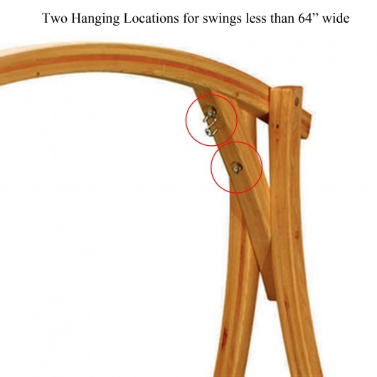 ROMAN ARC® Cypress Swing Stand
