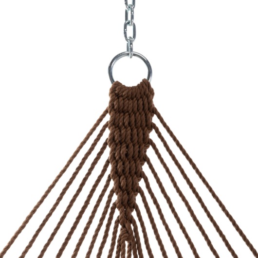 DURACORD® Small Rope Hammock - Antique Brown