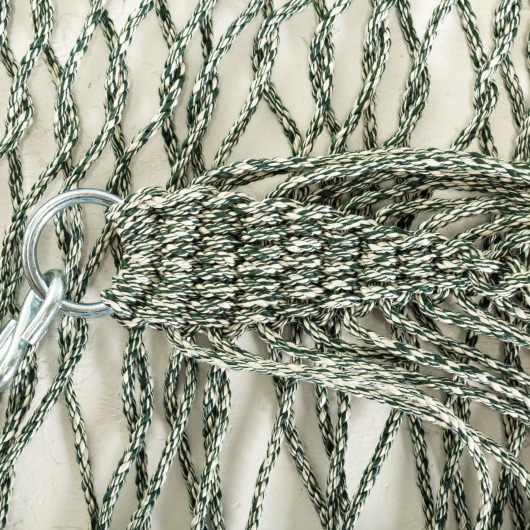 DURACORD® Executive Rope Hammock - Green Oatmeal Heirloom Tweed