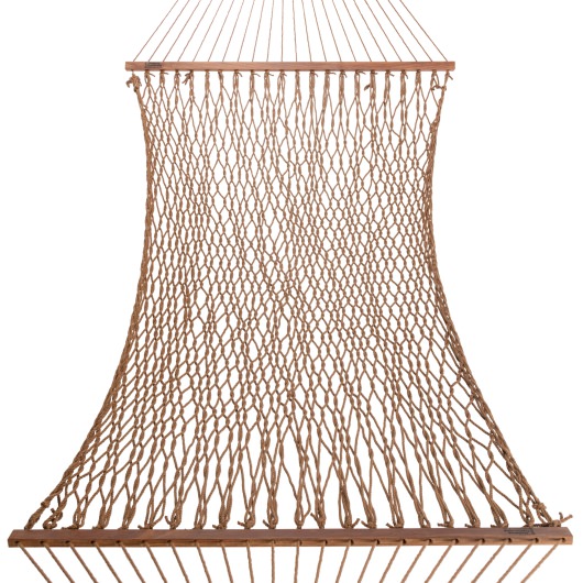 DURACORD® Large Rope Hammock - Antique Brown