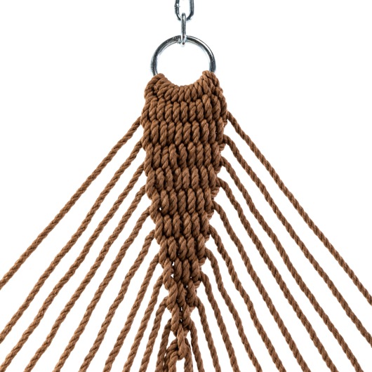 DURACORD® Large Rope Hammock - Antique Brown