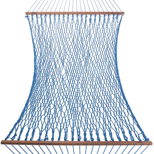 Large DURACORD® Rope Hammock - Coastal Blue