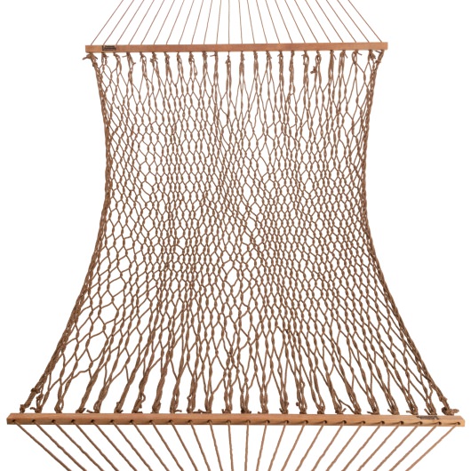 DURACORD® Deluxe Rope Hammock - Antique Brown
