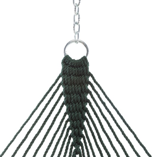 DURACORD® Deluxe Rope Hammock - Green