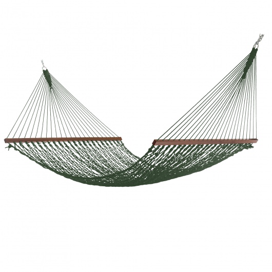 Deluxe DuraCord Rope Hammock with Metal Stand and Optional Hammock Pillow