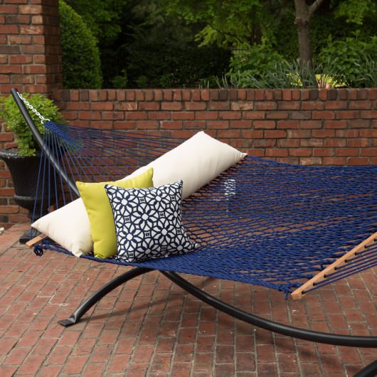 DURACORD® Deluxe Rope Hammock - Navy