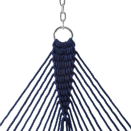 DURACORD® Deluxe Rope Hammock - Navy
