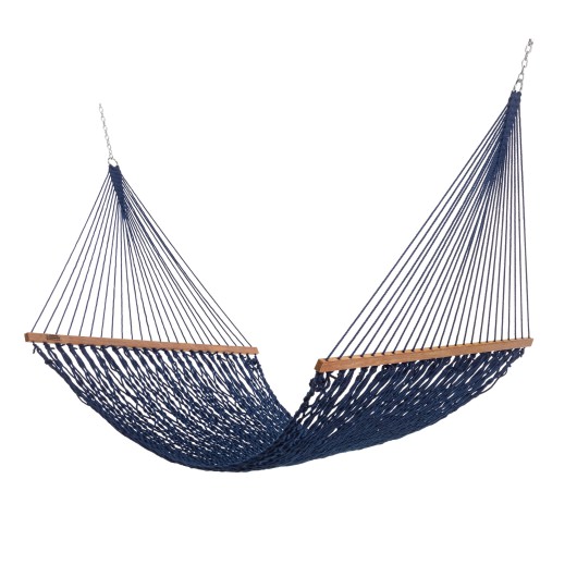 DURACORD® Deluxe Rope Hammock - Navy