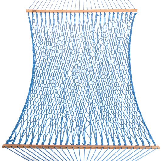 DURACORD® Executive Rope Hammock - Coastal Blue