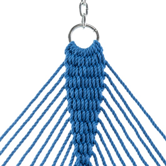 DURACORD® Executive Rope Hammock - Coastal Blue