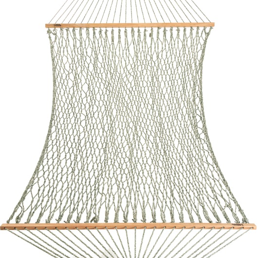 DURACORD® Executive Rope Hammock - Green Oatmeal Heirloom Tweed