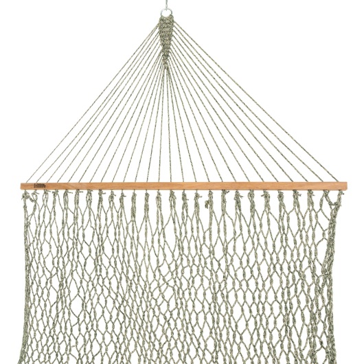 DURACORD® Executive Rope Hammock - Green Oatmeal Heirloom Tweed