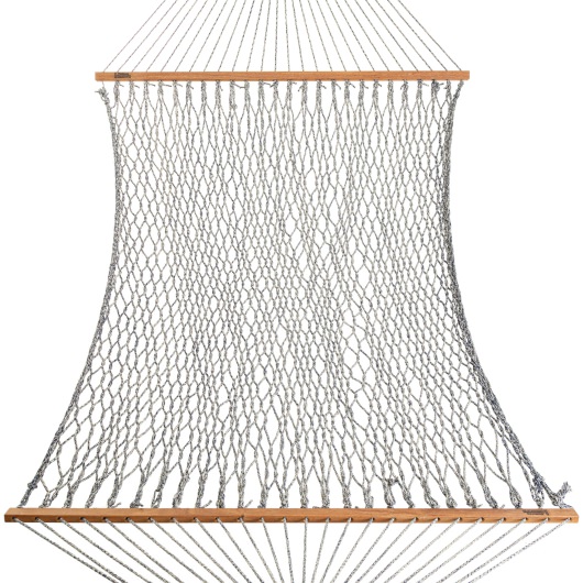 DURACORD® Executive Rope Hammock - Navy Oatmeal Heirloom Tweed