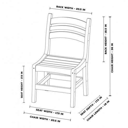 DURAWOOD® Casual Dining Chair