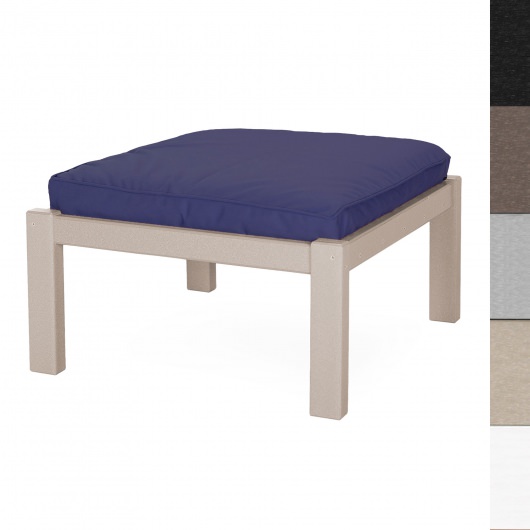 Comfort Ottoman with Sunbrella Cushion