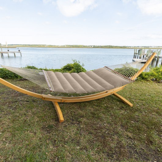 Sunbrella Pillowtop Hammock - Cast Ash