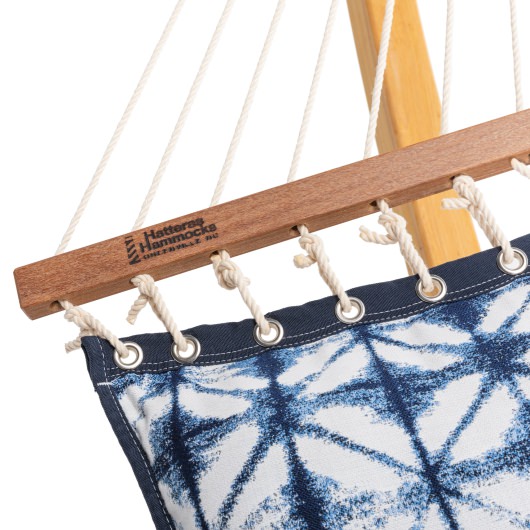 Sunbrella Pillowtop Hammock - Midori Indigo