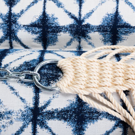 Sunbrella Pillowtop Hammock - Midori Indigo