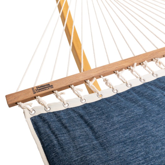 Sunbrella Pillowtop Hammock - Platform Indigo