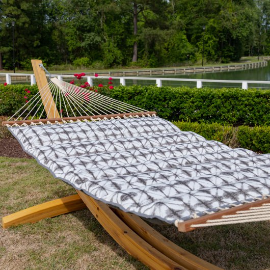 Sunbrella Pillowtop Hammock - Midori Stone