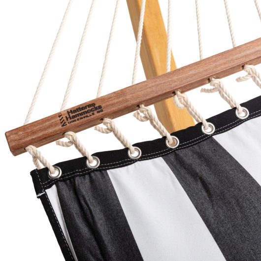 Sunbrella Pillowtop Hammock - Cabana Black
