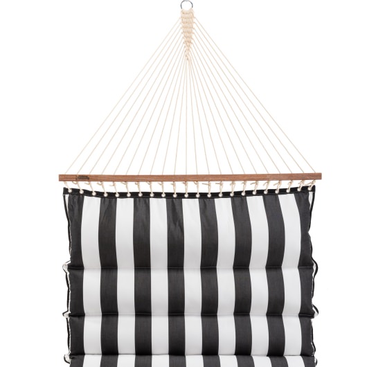 Sunbrella Pillowtop Hammock - Cabana Black
