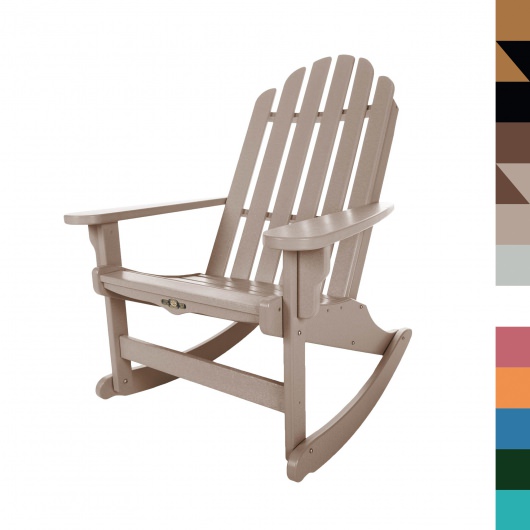 DURAWOOD® 3 Piece Essentials Adirondack Rocker Set